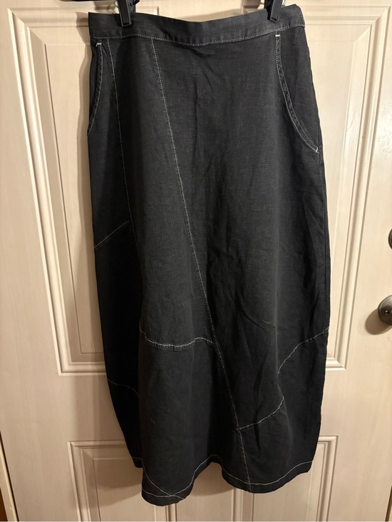 Alembika Dresses & Skirts - Alembika size 0 Women’s Carla Cocoon Jet Denim Trendy Fashion Chic Skirt